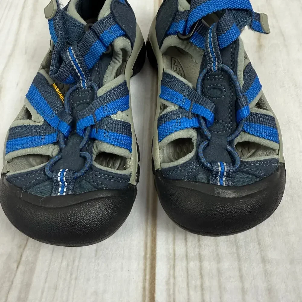 Keen‎ Kids Water Sandals Newport H2 Blue Gray Size 10 Toddler